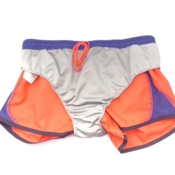 NIKE | TEMPO DRI-FIT ORANGE & PURPLE SHORTS - Picture 4 of 7